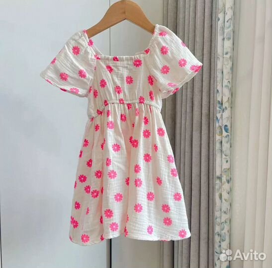 Платье муслиновое