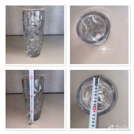 Вазы хрусталь времен СССР