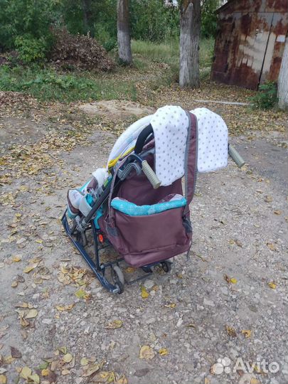 Санки коляска ника 7 3