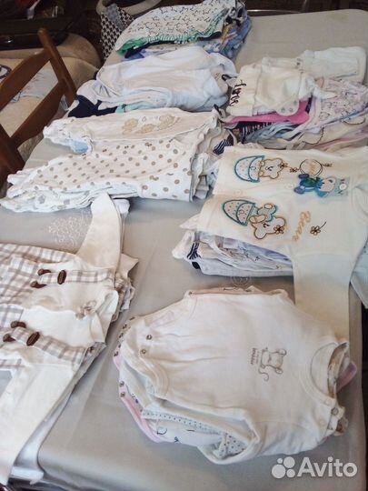 Детские вещи пакетом много