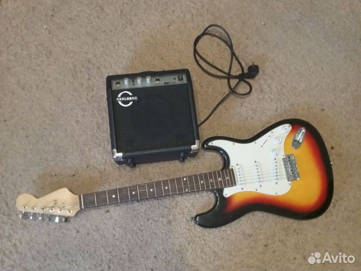 Гитара + комбо и чехол