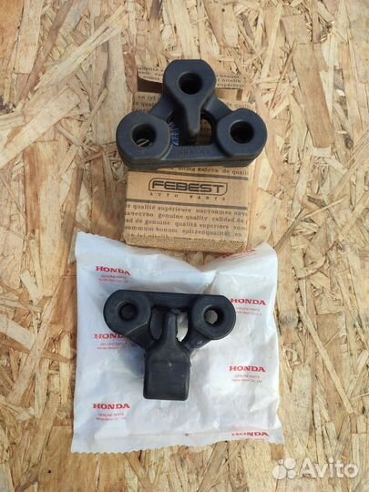 Две подушки крепления глушителя Honda Civic 4D