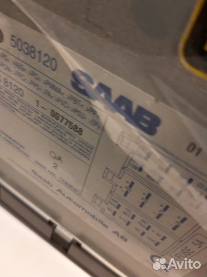 Авто магнитола saab 9000