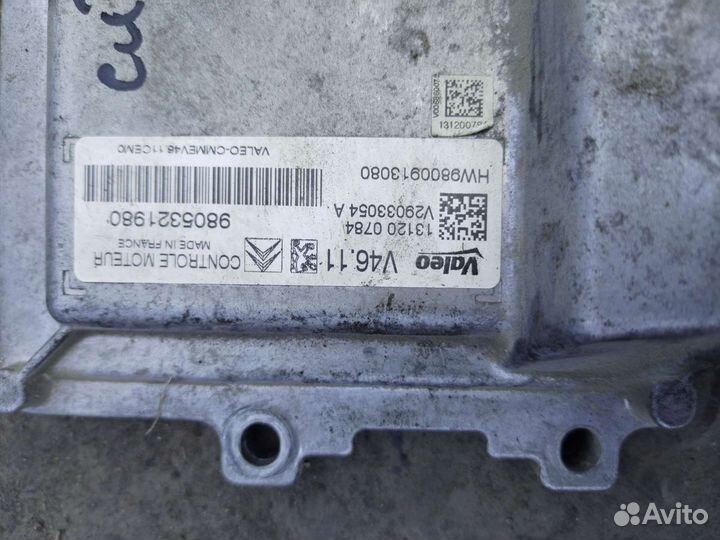 Эбу(мозги) Ситроен C-Elysee 1.2мт 2013г