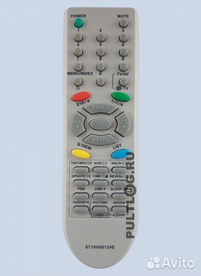 Пульты ду для телевизора LG, Goldstar