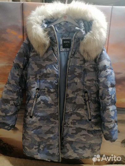 Зимнее пальто для девочки Ostin