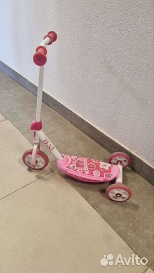 Самокат детский трехколесный бу
