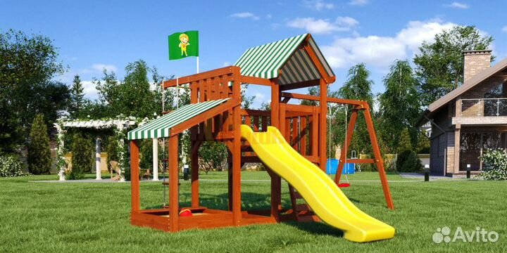 Детская площадка Савушка TooSun (Тусун) 3 Plus с п