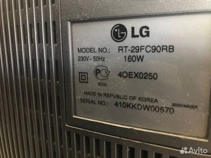 Телевизор LG RT-29FC90RB