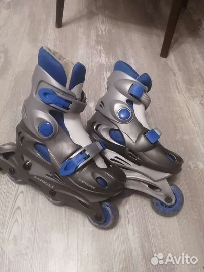 Детские ролики и защита р. 30-33