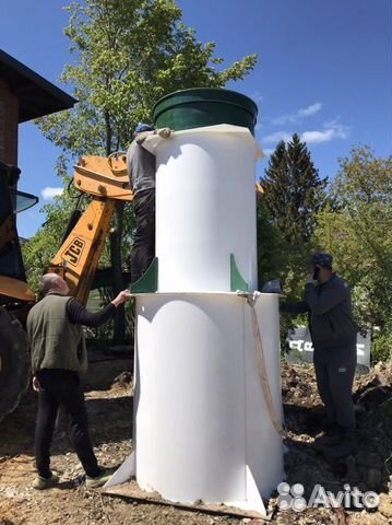 Септик под ключ за 1 день с гарантией 10 лет