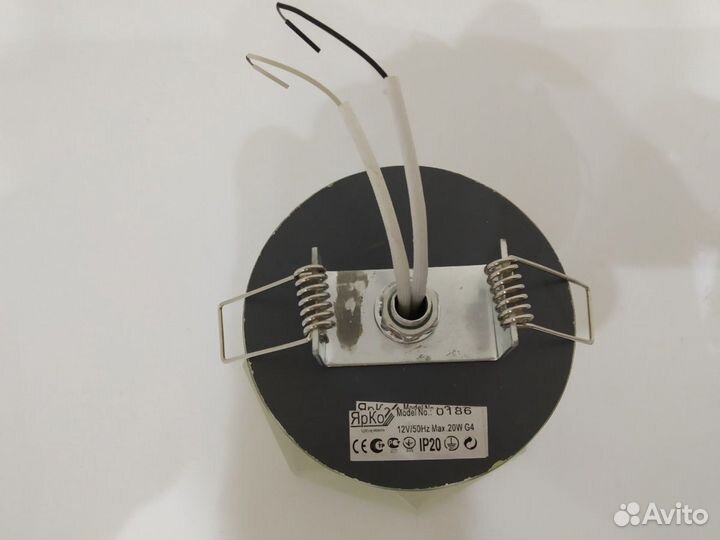 Хрустальный Встраиваемый светильник