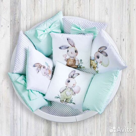 Бортики в кроватку