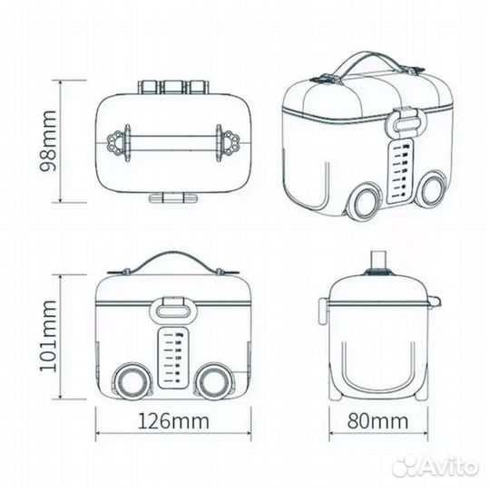 Контейнер для детской смеси