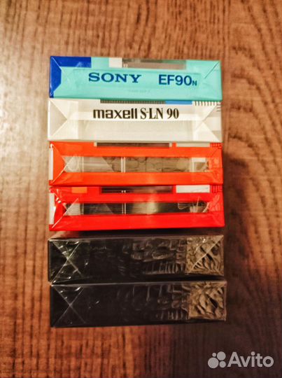 Аудиокассеты новые запечатанные