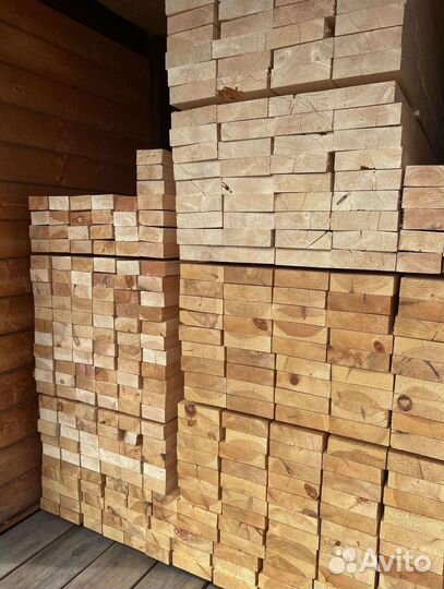 Доска сухая строганная лиственница