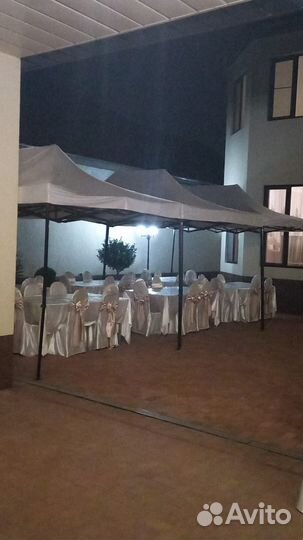 Прокат столов. Аренда шатров. Палатки