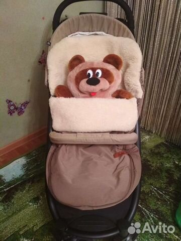 Зимний конверт в коляску 