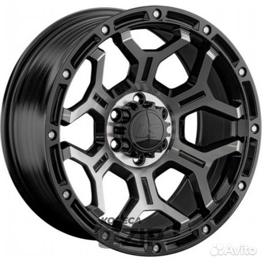 LS FlowForming RC68 9x20 6*139.7 ET30 DIA100.1 BK