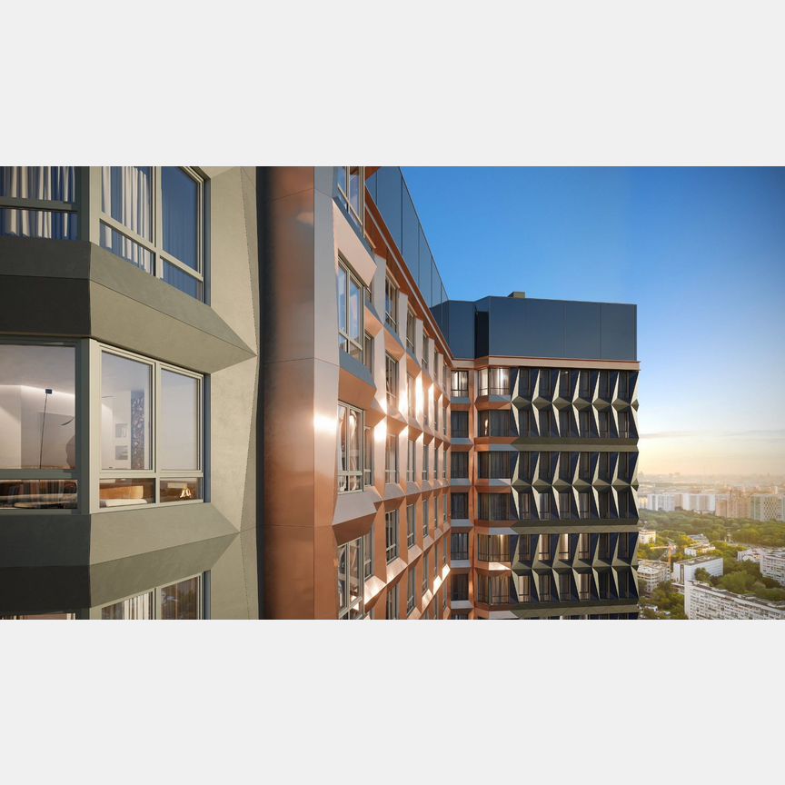 1-к. квартира, 46 м², 34/50 эт.