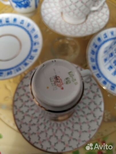 Кофейная пара лфз костяной фарфор