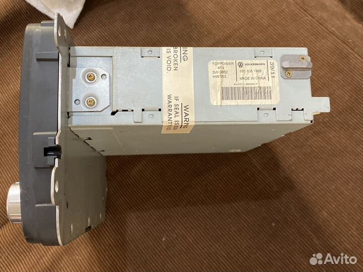 Штатная магнитола на фольцваген polo