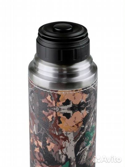 Термос 1 л в оплётке Арктика (108-1000Х), хаки