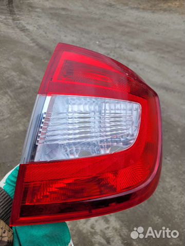 Фонарь задний правый Skoda Rapid 2017г оригинал
