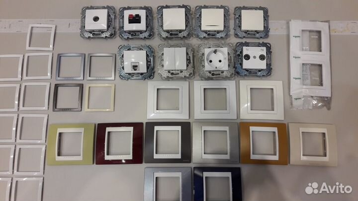 Розетки и выключатели. 2 часть