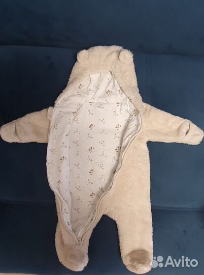 Комбинезон плюшевый 62