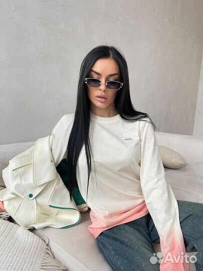 Лонгслив miu miu