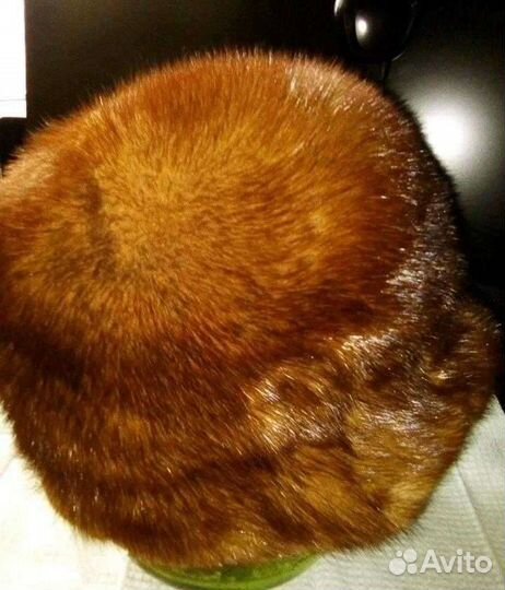 Шапка норковая женская