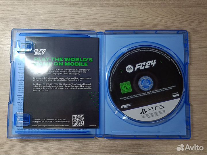 Игра EA Sports FC 24 на PlayStation 5