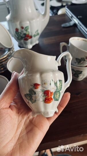 Кофейный сервиз гдр walbrzych