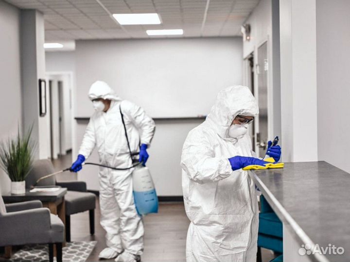 Дезинфекция. Уничтожение насекомых. 100%