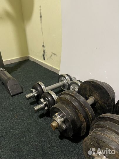 Гантели разборные