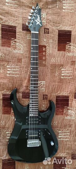 Электрогитара cort X-2. Лады сталь мультирадиус