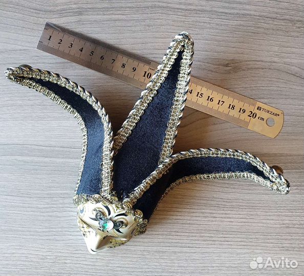 Маска венецианская декоративная для интерьера