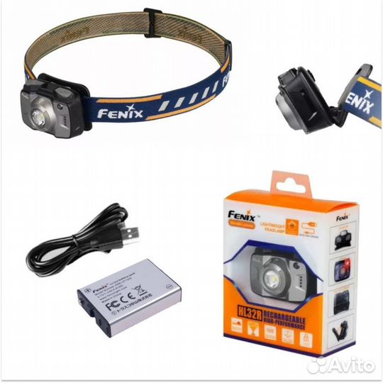 Налобный фонарь Fenix HL32R Cree XP-G3