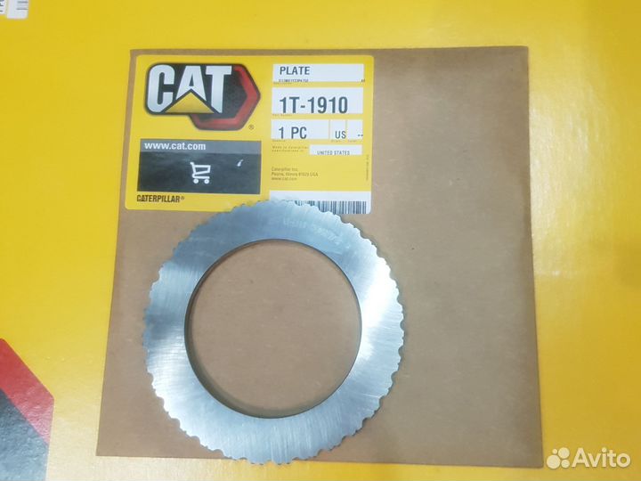 Пластина CAT 1T1910 1T-1910