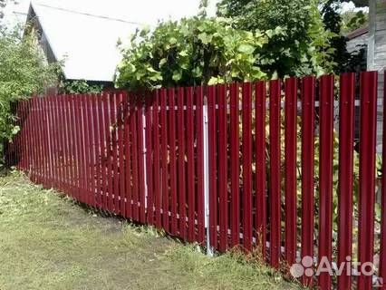 Штакетник металлический