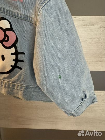 Джинсовая куртка 86 для девочки