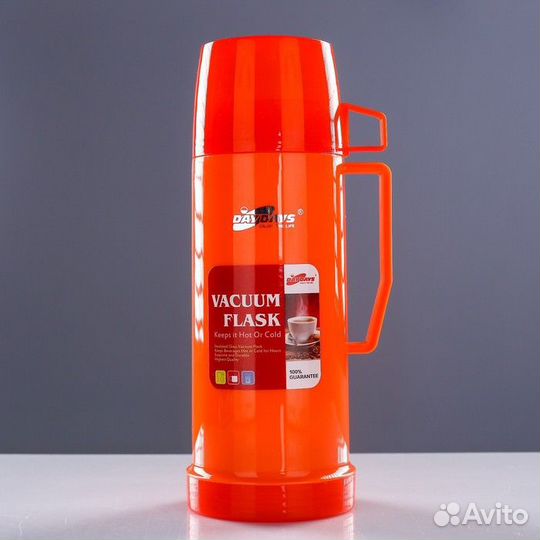 Термос со стеклянной колбой 