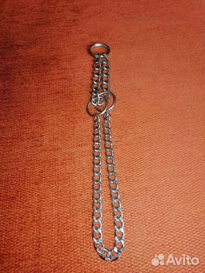 Ошейник удавка для собаки. Поводок