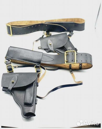 Ремень офицерский с кобурой
