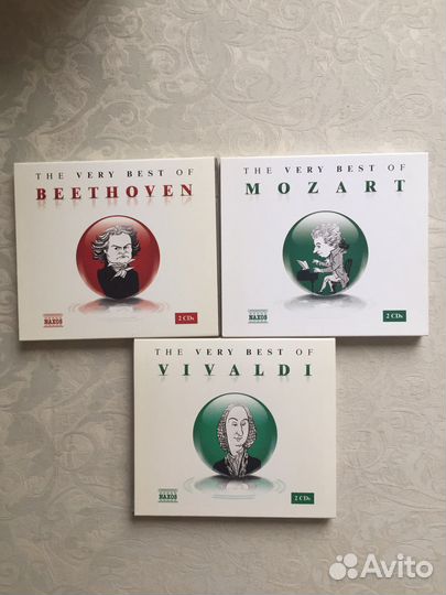 Классическая музыка коллекция композиторы CD