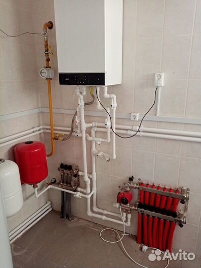 Отопление Монтаж теплых полов Монтаж отопления