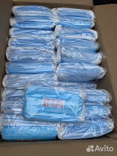 Маски медицинские защитные