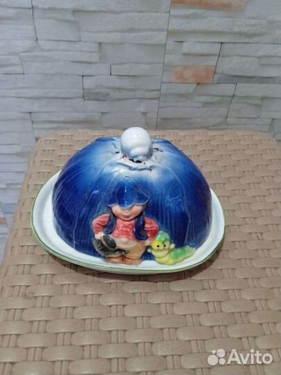 Маслёнка керамическая