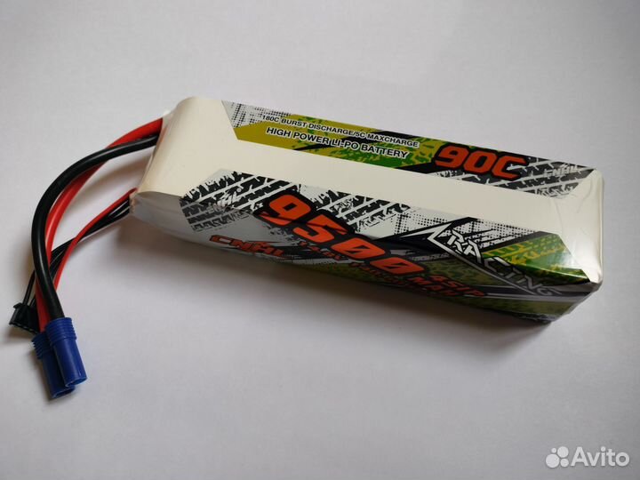 Аккумулятор lipo 4s 9500mah 90C